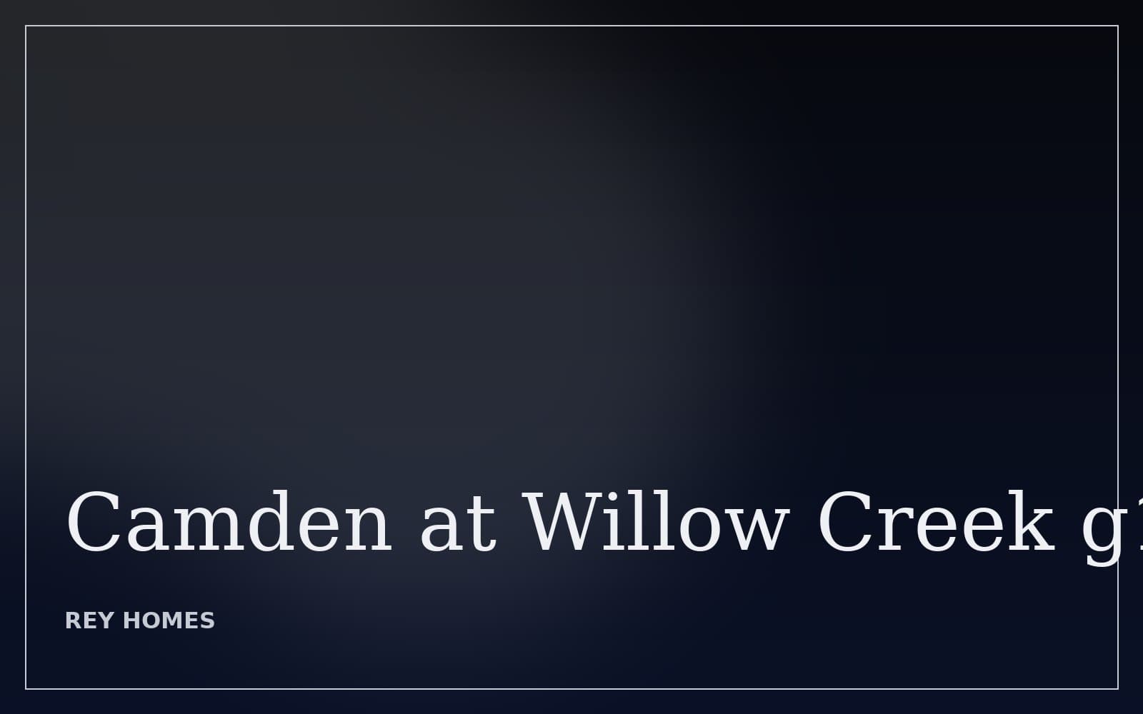 Camden at Willow Creek