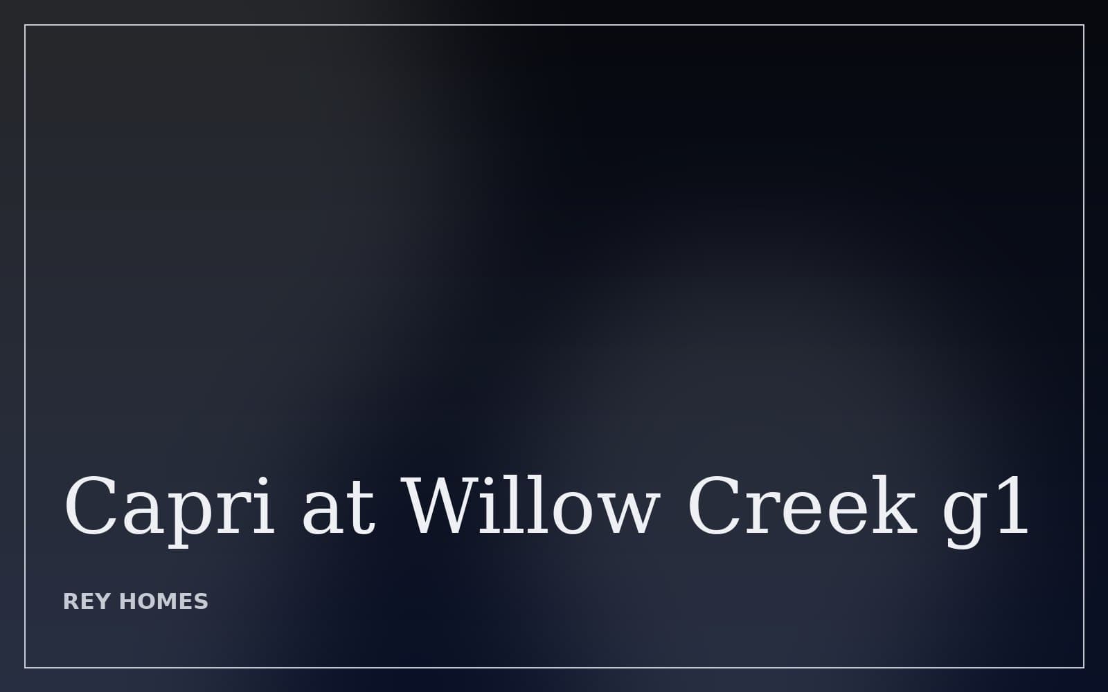 Capri at Willow Creek