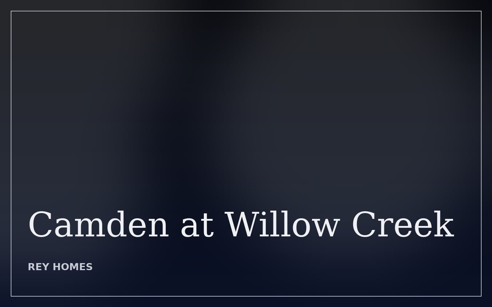 Camden at Willow Creek