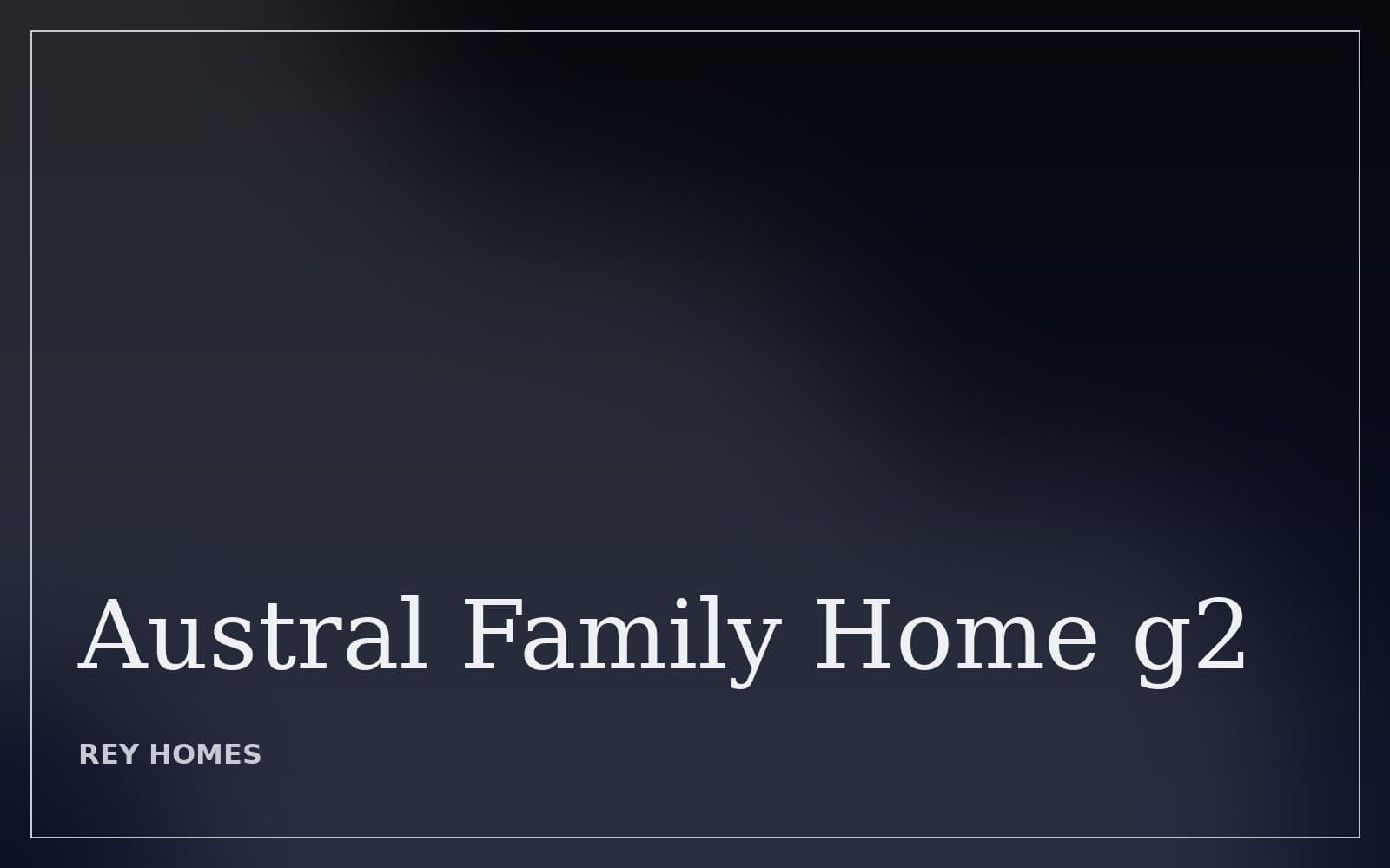 Austral Family Home 2