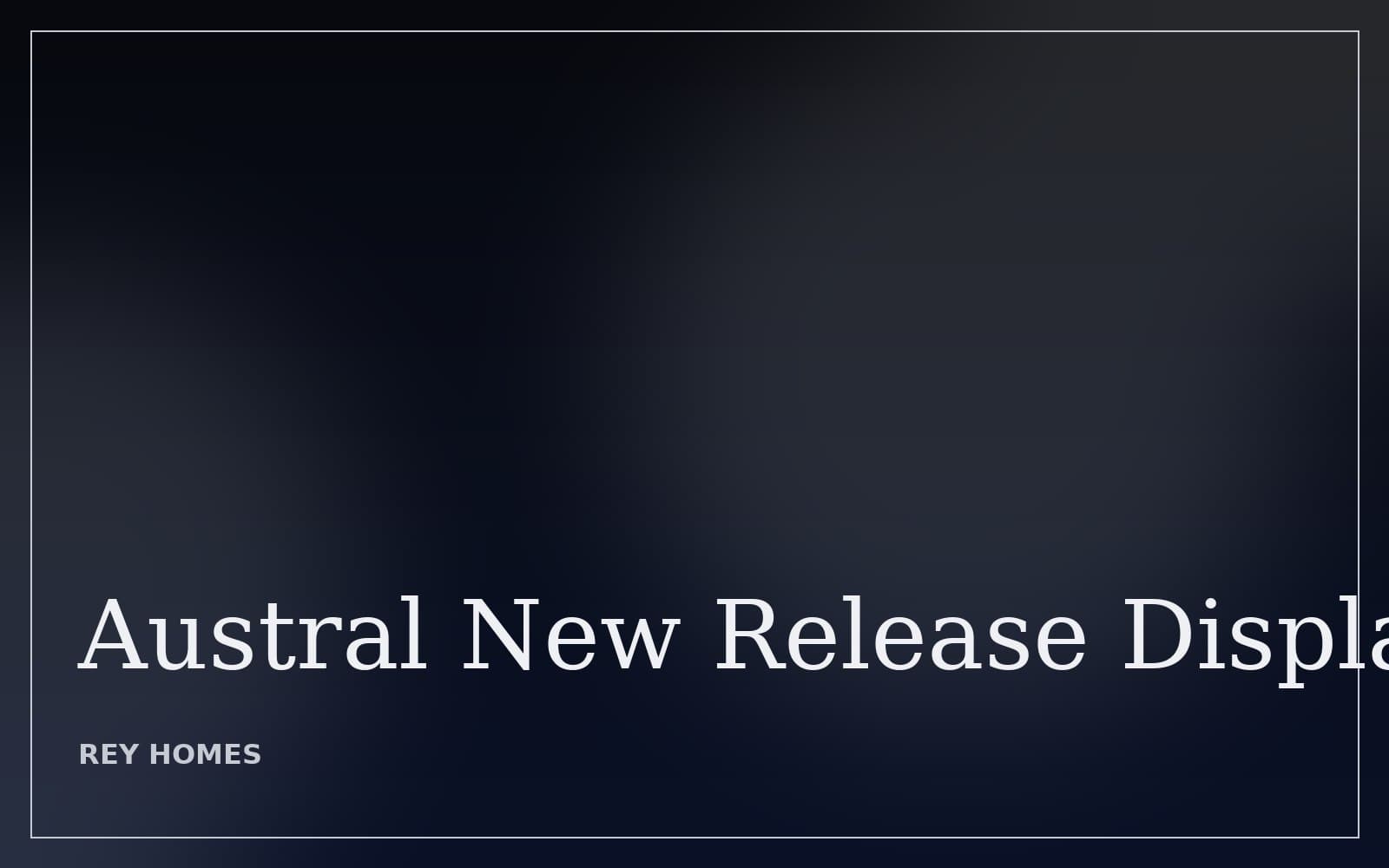 Austral New Release Display 1