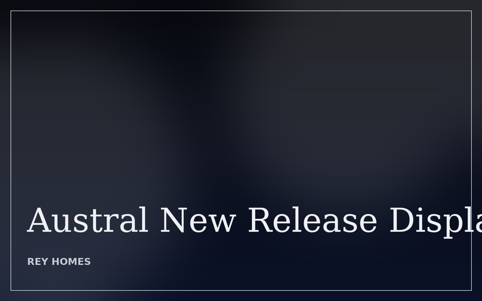 Austral New Release Display 2